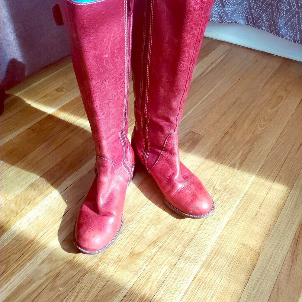 Anthropologie Schuler & Sons Leather Boot